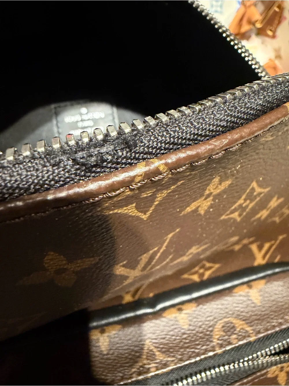 Louis Vuitton Josh Monogram Canvas Backpack in Brown/Tan